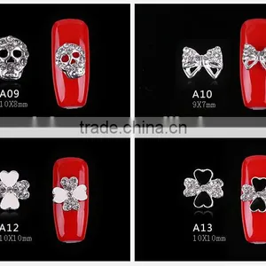 2016 Most Fashion Sliver Jewlery Set for Aluminum Alloy Nail Decoration thumbnail-3