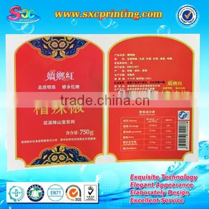Cosmetic Chemical Label on Sale, Cosmetic Label Design, Cosmetic Barcode Labels thumbnail-1