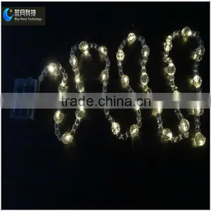CE&ROHS Decorative LED Copper String Light With Battery Box by Pvc Box Packed thumbnail-3