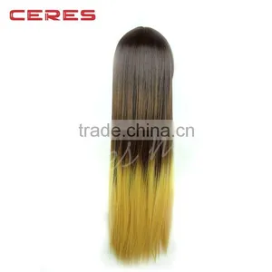 Popular Style High Tempreture Fiber Wigs For Black Women P4/6/270 Three Tone Color Synthetic Wig thumbnail-2