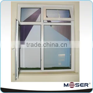 Thermal Break Heat Insulation Aluminum Double Glazed White Color Window thumbnail-1