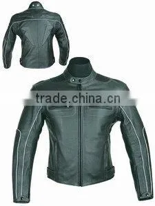 DL-1180 Leather Motorbike Jacket thumbnail-1