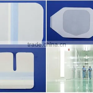 Medical Transparent iv Wound Transparent Waterproof pu Semi-permeable Surgical Protective Non-woven Dressing thumbnail-2