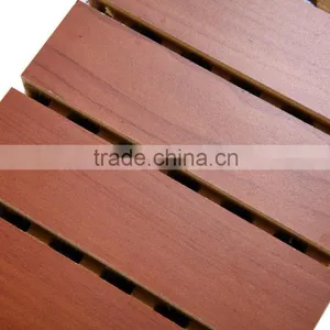 Wooden Fire Insulation Decorative Acoustic Wall Panels thumbnail-5
