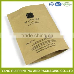 Zipper Kraft Paper Bag With Customzied Logo thumbnail-1
