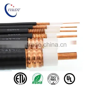 50ohm Corrugated RF Coaxial1-1/4" Wire Feeder Cable With Fire Retardant Jacket thumbnail-2
