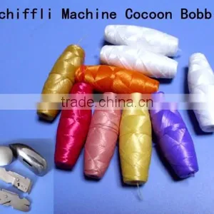 FACTORY Cocoon Bobbin Thread for Schiffli Machine "NO SHRINKAGE" Multihead Embroidery Schiffli Bobbin Thread thumbnail-1