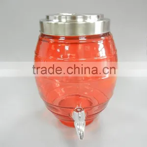 Glass Water Dispenser With Mason Jar thumbnail-2