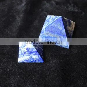 Beauteous High Quality Natural Lapis Lazuli Crystal Stone Pyramids For Sale Decor thumbnail-6