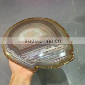 Natural High Quality Agate Slices Wholesale Crystal Stones thumbnail-3