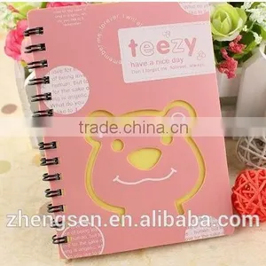 2014 Custom All Kinds of Cute Animal Spiral Notebook for Wholesale thumbnail-1