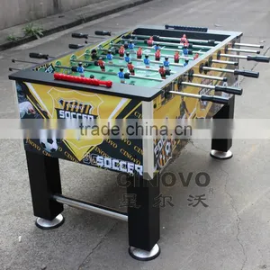 55Inch Yellow Soccer Foosball Table Indoor Play Table Foostable 8grips Football Table thumbnail-1
