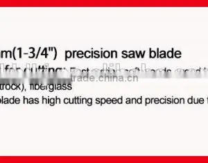 45mm (1-3/4'') Precision Oscillating Tool Saw Blade for Fast Cutting Wood,plastic, With High Cutting Speed thumbnail-2