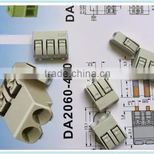Factory Price 4.00MM Germany Terminal Block With Fast Surface Mount Pcb Terminal Blocks With Push-buttons thumbnail-3