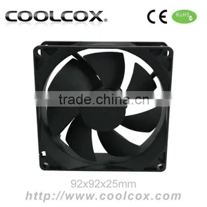 CoolCox 92x92x25mm Axial Fan,9225 PC Case Cooling Fan,electric Fan,Exhaust Fan thumbnail-2