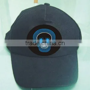 Hot Sale Customized Logo Sound Active Equalizer el Cap el Sound Active Cap Equalizer Light Cap Free Shipping thumbnail-1