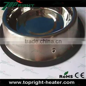 Stainless Steel Pet Heat Resistant Bowl With Electrtic Can Heating Warm thumbnail-2
