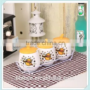 Ceramic Cookware Sets in Spices Canister Set Design for Salt and Pepper and Sugar thumbnail-3