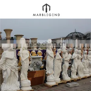Garden Decoration Natural Stone Life-Size Marble Statue thumbnail-6