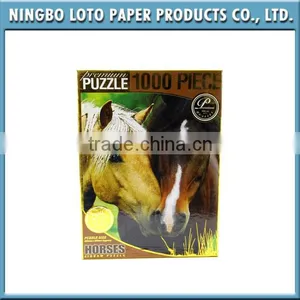 Horses Paper Jigsaw Puzzle With 1000 Pieces thumbnail-1