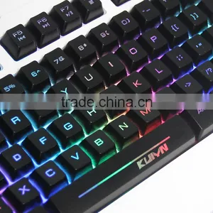 USB Laptop With White Keyboard for Gaming in Rainbow Backlit thumbnail-3