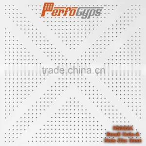 SGS Certificate in Acoustic Perforated Gypsum Ceiling Tiles Which With Good Quality and Surface thumbnail-3