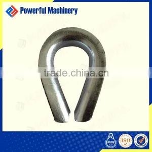 U.S. TYPE G-414 HEAVY DUTY WIRE ROPE THIMBLE thumbnail-1