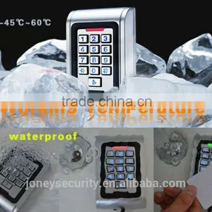 Waterproof Vandalproof Metal Single Door Access Control Keypad thumbnail-6