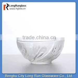 Longrun Home Use Frosted Big Mouth Glass Bowl/custom Glass Bowl thumbnail-1
