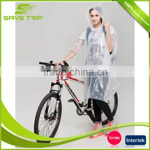Cheap Clear Raincoat in Ball With Keychain thumbnail-2