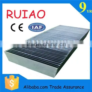 China Gold Supplier Dustproof Cloth and Accordion Rubber thumbnail-1