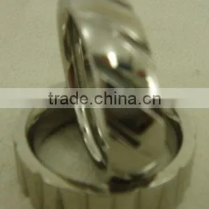 Fashion Lady's Ring .stainless Steel Ring ,fashion Jewelry thumbnail-1
