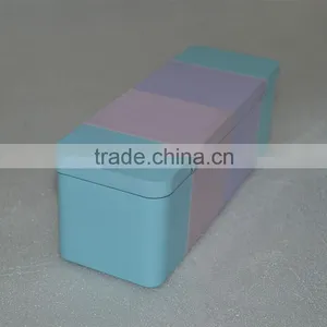 Rectangle Hinged Metal Pencil Pen Tin Box/color Pattern Metal Pencil BoxHigh Quality Customized Pencil Tin Box thumbnail-2