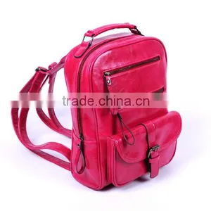 2014 Latest Style PU Backpack School Backpacks for Students thumbnail-1