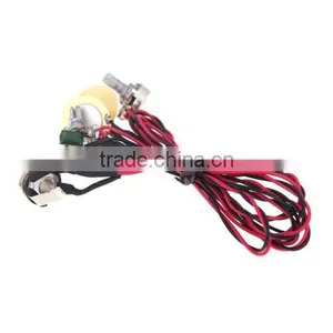 Dual Piezo Pickup Pick-up 6.35mm Jack With Volume Tone Control for Acoustic Guitar Ukulele thumbnail-6