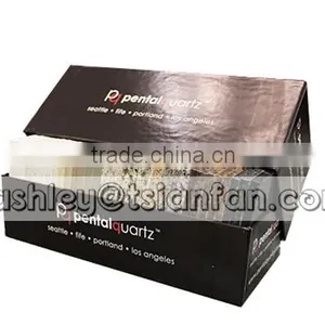 Custom Quartz Stone Display Cardboard Box/ Desktop Marble Stone Display Boxes PB018-1 thumbnail-1