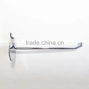 Peg Board Rack Display Chrome Plating Metal Peg Hook thumbnail-3