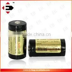 EFAN Protected 18350 Rechargeable Battery li Ion Battery 3.7v 1200mah thumbnail-1