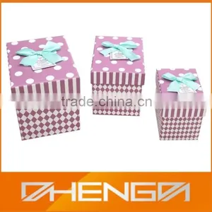 HOT SALE Custom Made-in-china Small Decorative Paper Storage Boxes With Lids (ZDS-SJF010) thumbnail-1