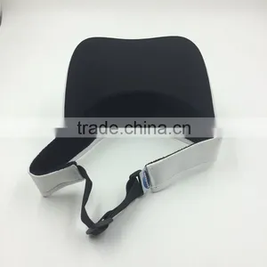 Custom Design Fashion 100% Cotton White Sun Visor With Embroidery thumbnail-5