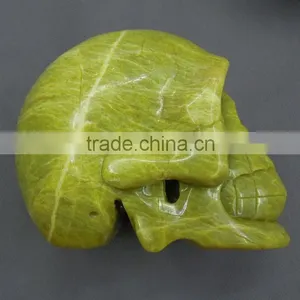 Unique Crystal Skull Carving/skeleton Ornament Fengshui Crystal Products Best Gift to Friends thumbnail-3