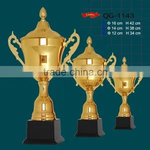 Metal Trophy of Cheap Custom Metal Award Cups Sport Trophies thumbnail-4