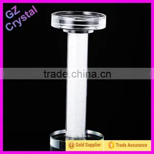 Popular European Wholesale Tall Crystal Glass Candle Holders thumbnail-1