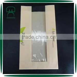 Hot Sale New Custom Paper Bread Bag With PVC Window thumbnail-1