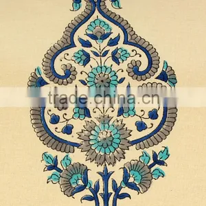 High Quality Bedding Set 100% Cotton Fabric Flower Hand Made Bed Sheet Fabric thumbnail-5