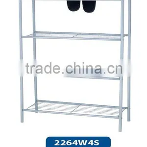 Arch Type 4 Tier Metal Frame Shoe Rack Design thumbnail-1