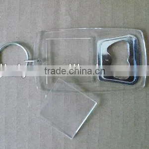 Custom Acrylic Beer Bottle Opener Keychain thumbnail-1