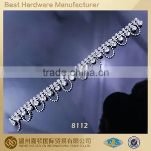 New Fashion Diamond Rhinestone Chain Trimming thumbnail-1