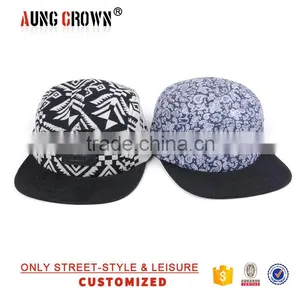 Custom Cotton Snapback Blank Hat thumbnail-2