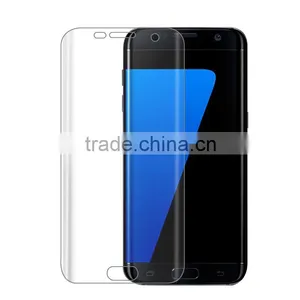 2016 New Full Cover Transparent 3D Curved Glass Screen Protector for Samsung S7 thumbnail-1